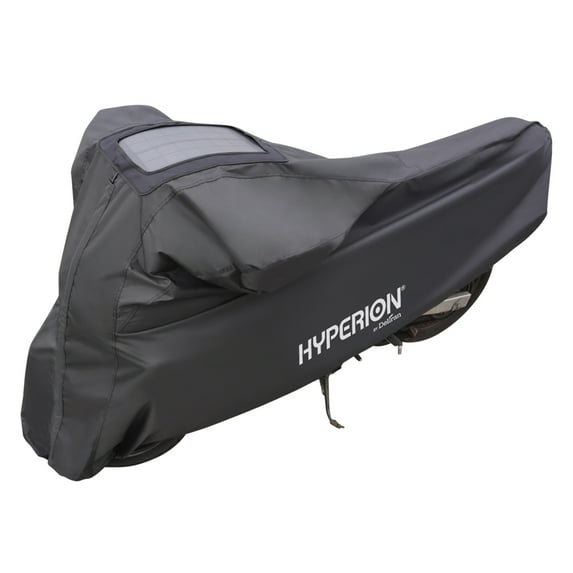 Hyperion® Motorcycle Cover with Solar Charger- Medium