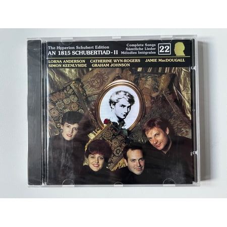 The Hyperion Schubert Edition 22: An 1815 Schubertiad: II - Lorna Anderson, Catherine Wyn-Rogers, Jamie MacDougall, Simon Keenlyside, Graham Johnson / Complete Songs / Hyperion Audio CD 1994 /