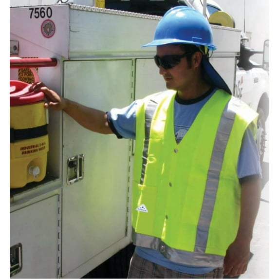 HyperKewl Evaporative Cooling Vest - Traffic Safety ANSI Class II Compliant XXL/3XL