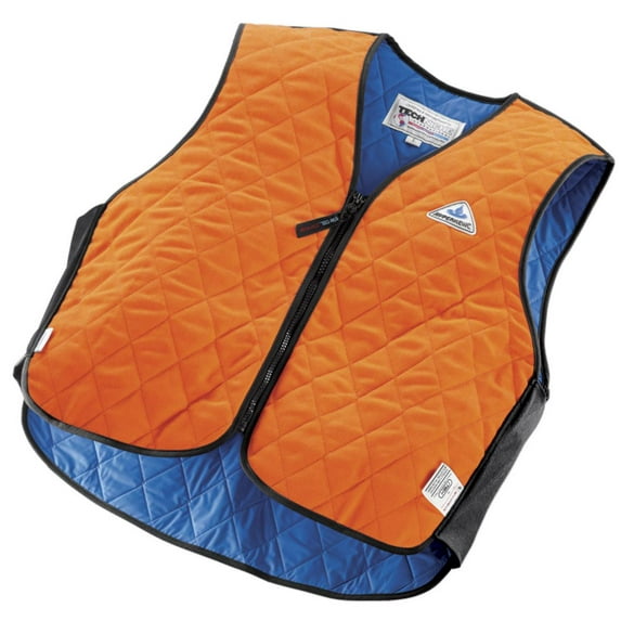 Hyperkewl Evaporative Cooling Vest, Hi-Viz Orange, 2Xl