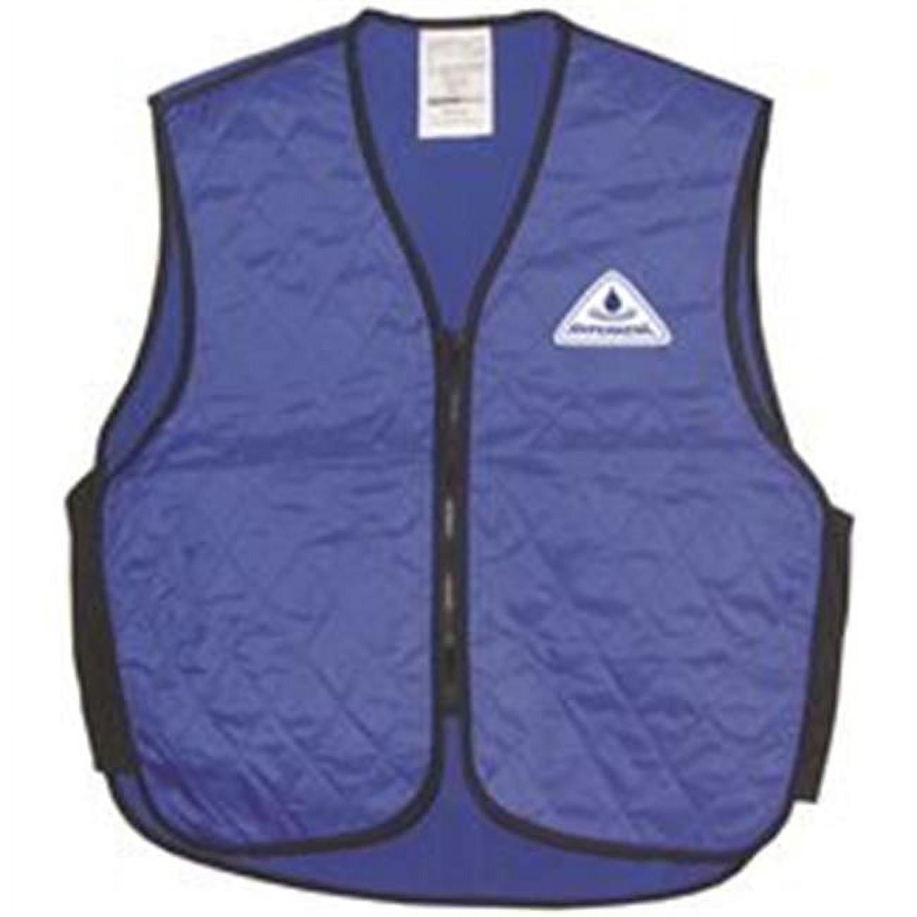 Hyperkewl Evaporative Sport Cooling Vest, Blue, Small,