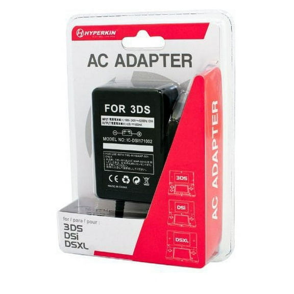 Hyperkin AC Power Adapter for Nintendo 3DS DSi and DSi XL Handheld Gaming Systems
