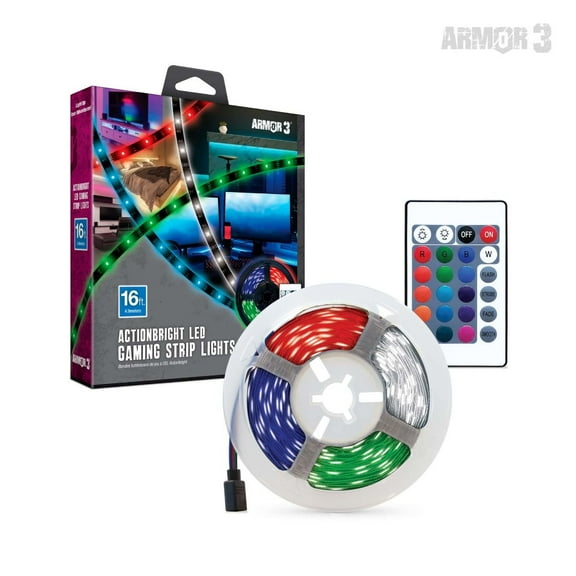 Hyperkin ActionBright LED Game Room Strip Lights (16 ft.)