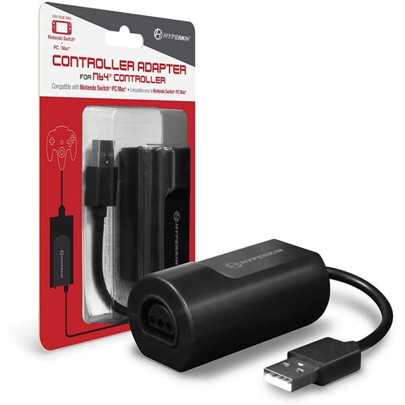 Hyperkin Controller Adapter for N64 Controller Compatible with Nintendo Switch/ PC/ Mac