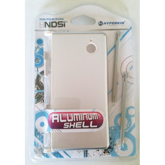 Hyperkin Dsi Aluminum Shell with 2 Stylus Pens (Silver)
