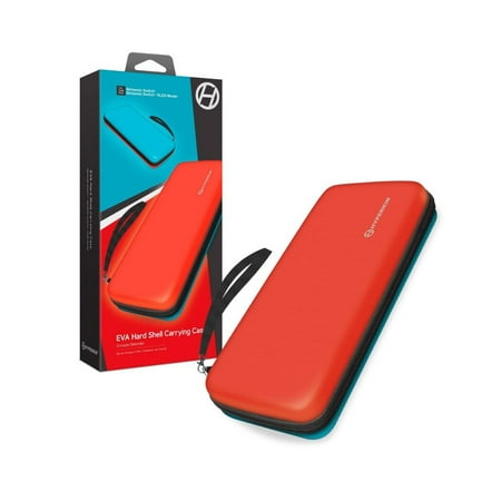 Hyperkin EVA Hard Shell Carrying Case for Nintendo Switch & Switch OLED - Blue/Red