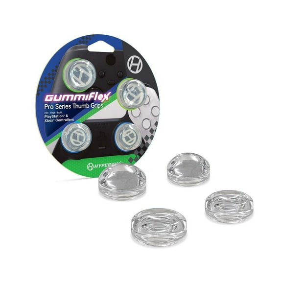 Hyperkin "GummiFlex" Pro Series Thumb Grips for Xbox Series X/S, Xbox One, PS5 Controllers (4 Pack)