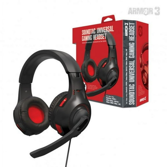 Hyperkin, Hyperkin Soundtac Wrd Hdst Blk, Universal, Black, 0