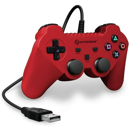 Hyperkin "Knight" Premium Controller for PS3/ PC/ Mac (Red)