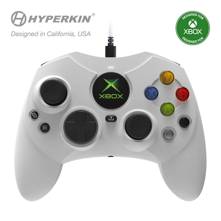 Hyperkin M01618-WH Wired Controller For Xbox White - Walmart.com