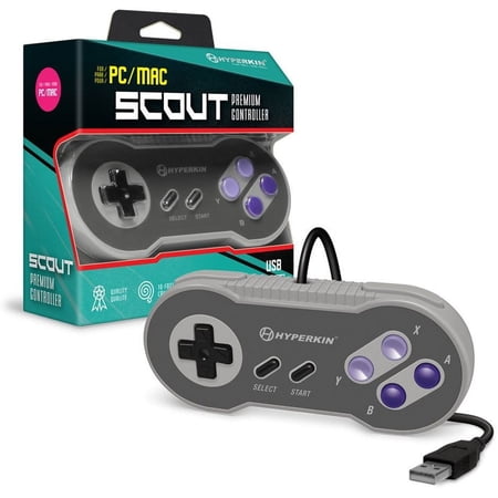 Hyperkin "Scout" Premium SNES-Style USB Controller for PC/ Mac