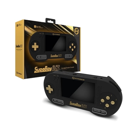 Hyperkin SupaBoy BlackGold Portable Pocket Console for Super NES®/ Super Famicom™