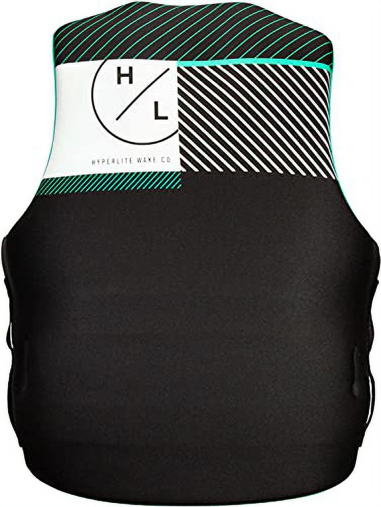 Hyperlite indy CGA Womens Wakeboard Vest Black/Teal Sz L
