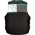 thumbnail image 1 of Hyperlite indy CGA Womens Wakeboard Vest Black/Teal Sz L, 1 of 2
