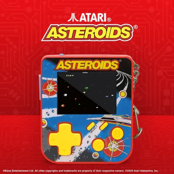 Hypermegatech Atari Asteroids Key Chain - Walmart.com