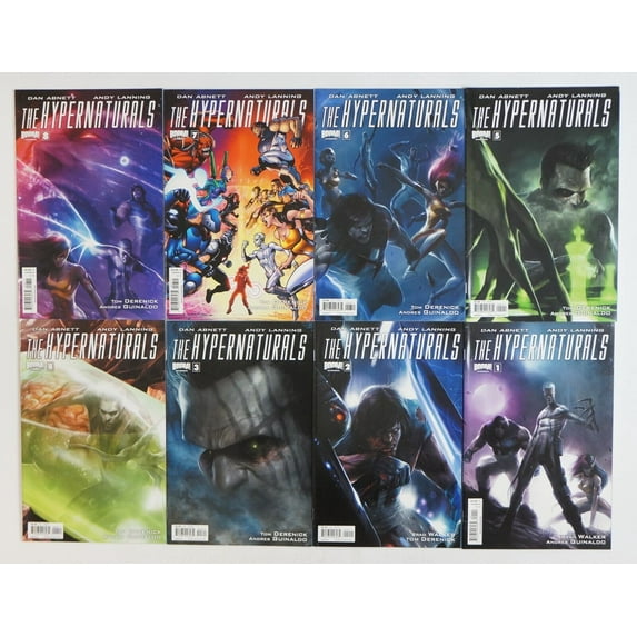 Hypernaturals #1-12 VF/NM complete series + FCBD ; Boom (AA06)