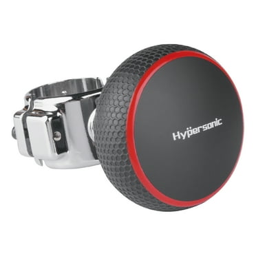 Hypersonic Steering Wheel Knob Automotive Specialty Parts, Rubber, Red