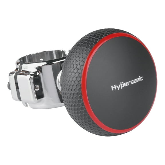 Hypersonic Steering Wheel Knob Automotive Specialty Parts, Rubber, Red