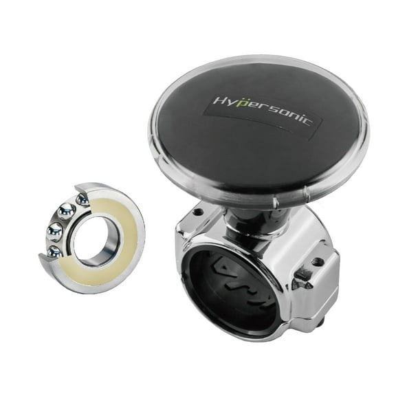 Hypersonic Steering Wheel Knob, Large Driving Knob Fits Thick Steering Wheels, Smooth Rotation Suicide Knob Spinner with Bearing Easy Turning