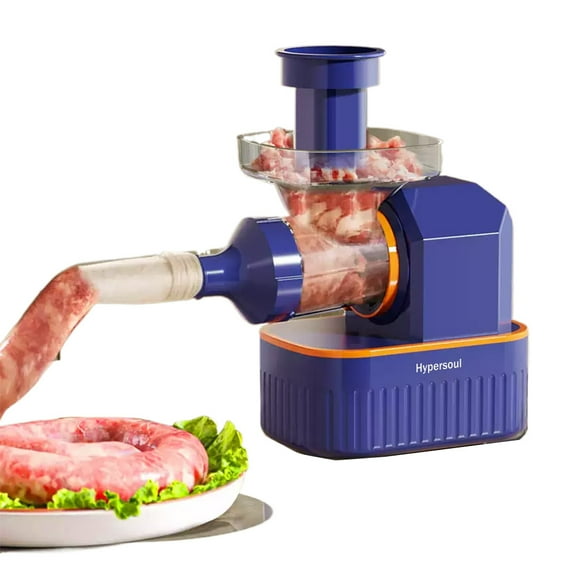 Hypersoul Electric sausage stuffers,Meat Grinder & Sausage Stuffer, Commercial Grade, 0.5 HP and 375 Watts, 6 lbs per minute