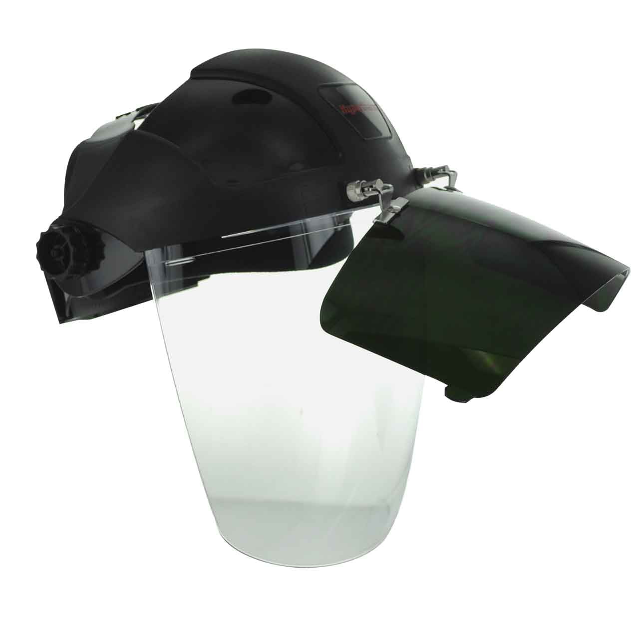 Hypertherm 127239 Face Shield, Dual Clear and Shade 6