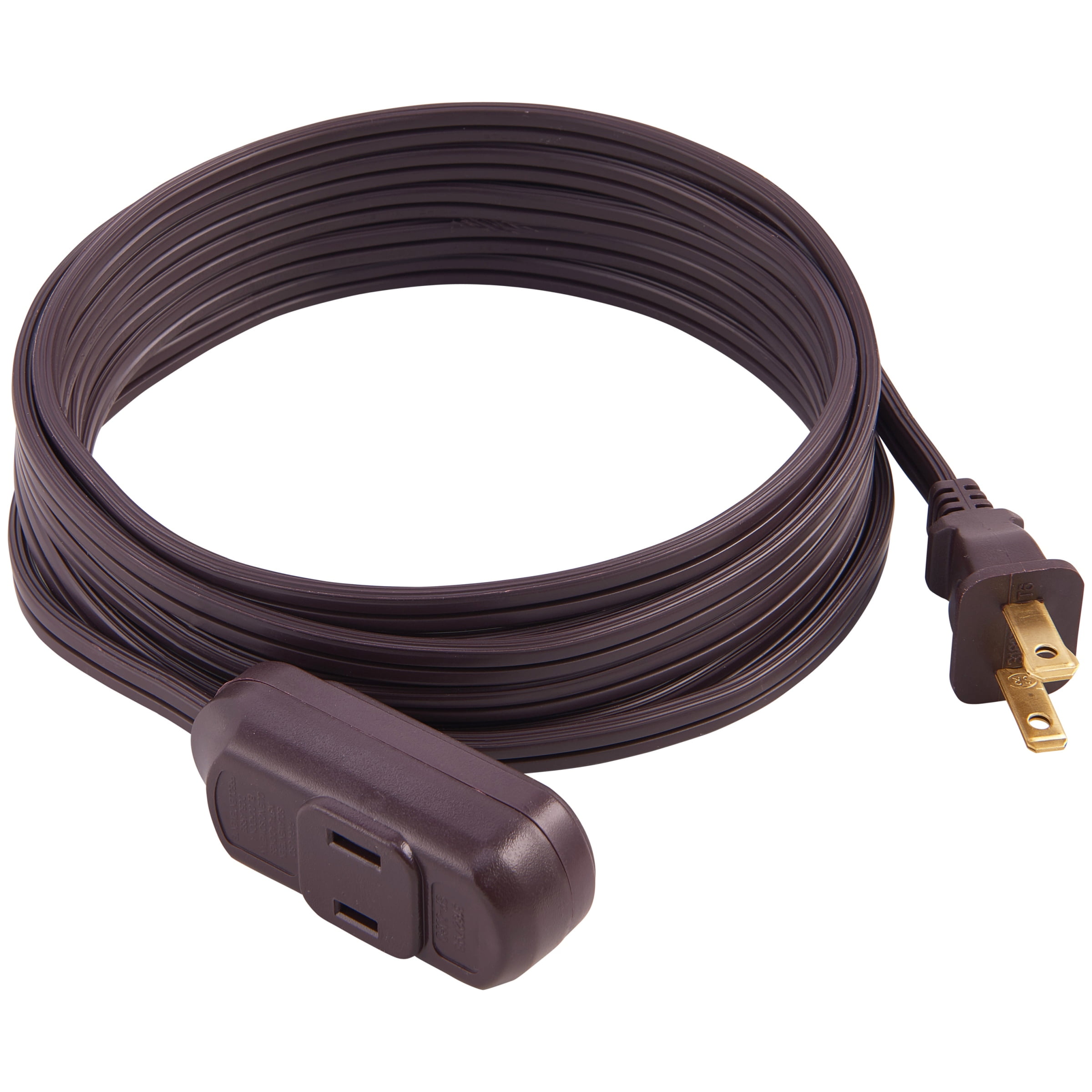 Hypertough Black General Use Indoor Extension Cord, 12'