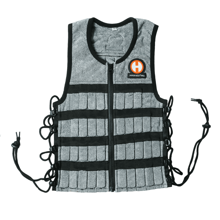 Hyperwear Hyper Vest PRO Unisex 10 Pound Adjustable Weighted Vest for Fitness Workouts
