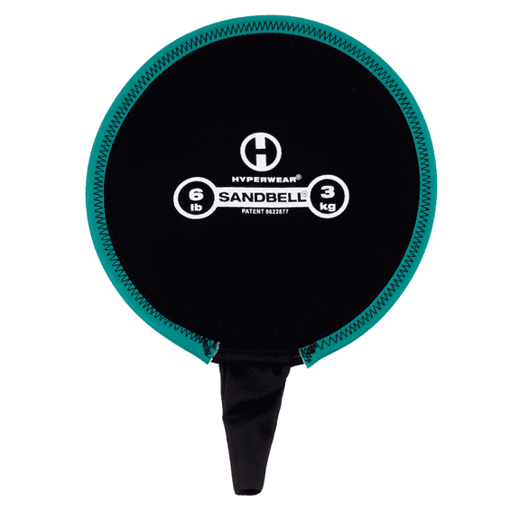 Hyperwear SandBell Neoprene Training Weight - Size 6 lbs - Shipped Empty