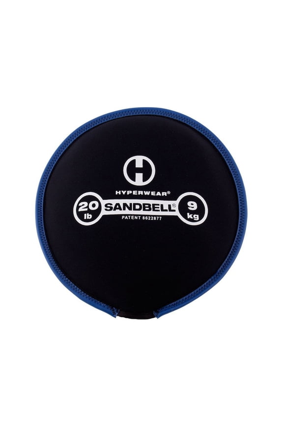 SandBell Neoprene Training Weight - Size 20 lbs - Filled with Clean Sand