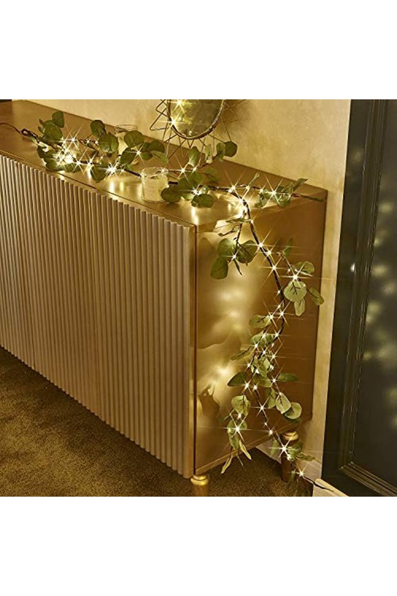Hypestar Decorative Lights LED Warm White Battery Operated Lighted Tree Artificial Tree with adjustabalbe Branches Table Top deoration for Easter Party Holiday Home and Chiristmas Green 70inch
