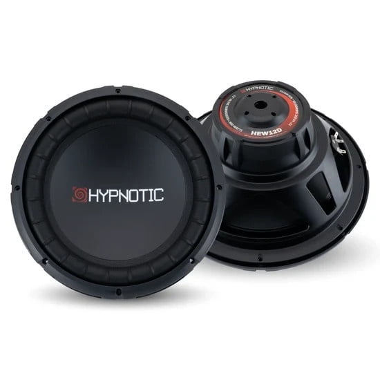 Hypnotic HEW12D 12" 4ohm DVC 900w Shallow low profile car Subwoofer by DB Drive