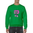 thumbnail image 1 of Hypnotic Toon Style Tv Sweatshirt Men -Image by Shutterstock, Male Small, 1 of 4