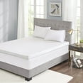 Hypoallergenic 3" Cooling Gel Memory Foam Mattress Topper with