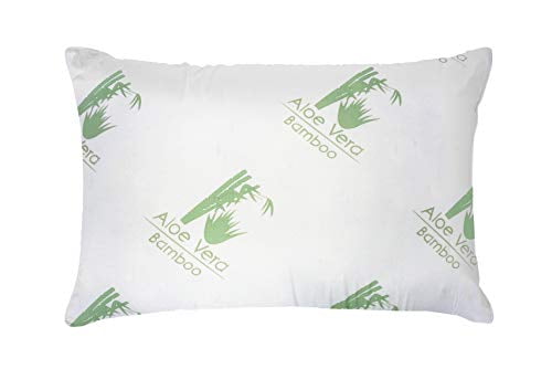Hypoallergenic Aloe Vera Bamboo Memory Foam Pillow Cooling Firm Contour  Comfort - Walmart.com