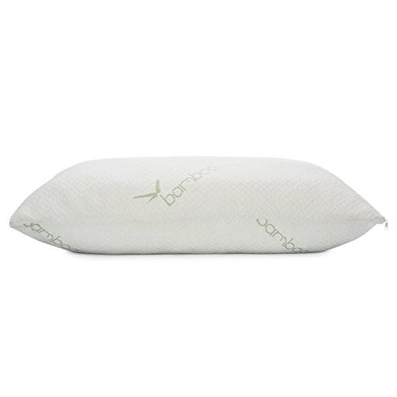 Hypoallergenic Bamboo Memory Foam Bed Pillow - King