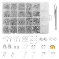 thumbnail image 1 of Hypoallergenic Earring Making , 2682Pcs Earring Supplies for Earring Making and Repairing with Tools -, 1 of 6