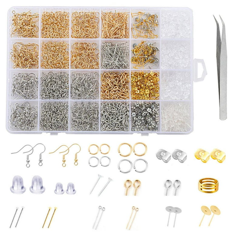China Factory DIY Earrings Making Kit, Including Nugget & Flower