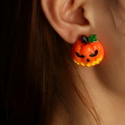 BPLLAPEG Hypoallergenic Earrings,Halloween Earrings 1 Pairs Set Pumpkin Witch Ear Combo Party Gift,Halloween Accessories,Halloween Stud Earrings,Halloween Earrings Bulk,Earrings for Women,
