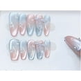 thumbnail image 1 of Hypoallergenic Press On Nails - Dermatologist Tested French Tip Fake Nails, 1 of 4