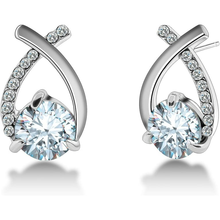 Hypoallergenic Stud Earrings Sensitive Ears, Lightweight S925