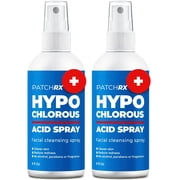 Hypochlorous Acid Spray 8oz, 2 packs, HOCL Facial Cleanser Acne Spray for Face, Body, Eczema, Pimples, Breakouts & Overall Skin Recovery Reduces Redness