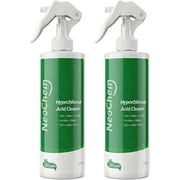 Hypochlorous Acid Spray For Cleaning, 500ppm Hypochlorous Acid,Cuts Grease, Removes Stains, Eliminates Odors - No Rinse, No Harsh Fumes, Biodegradable 16oz*2