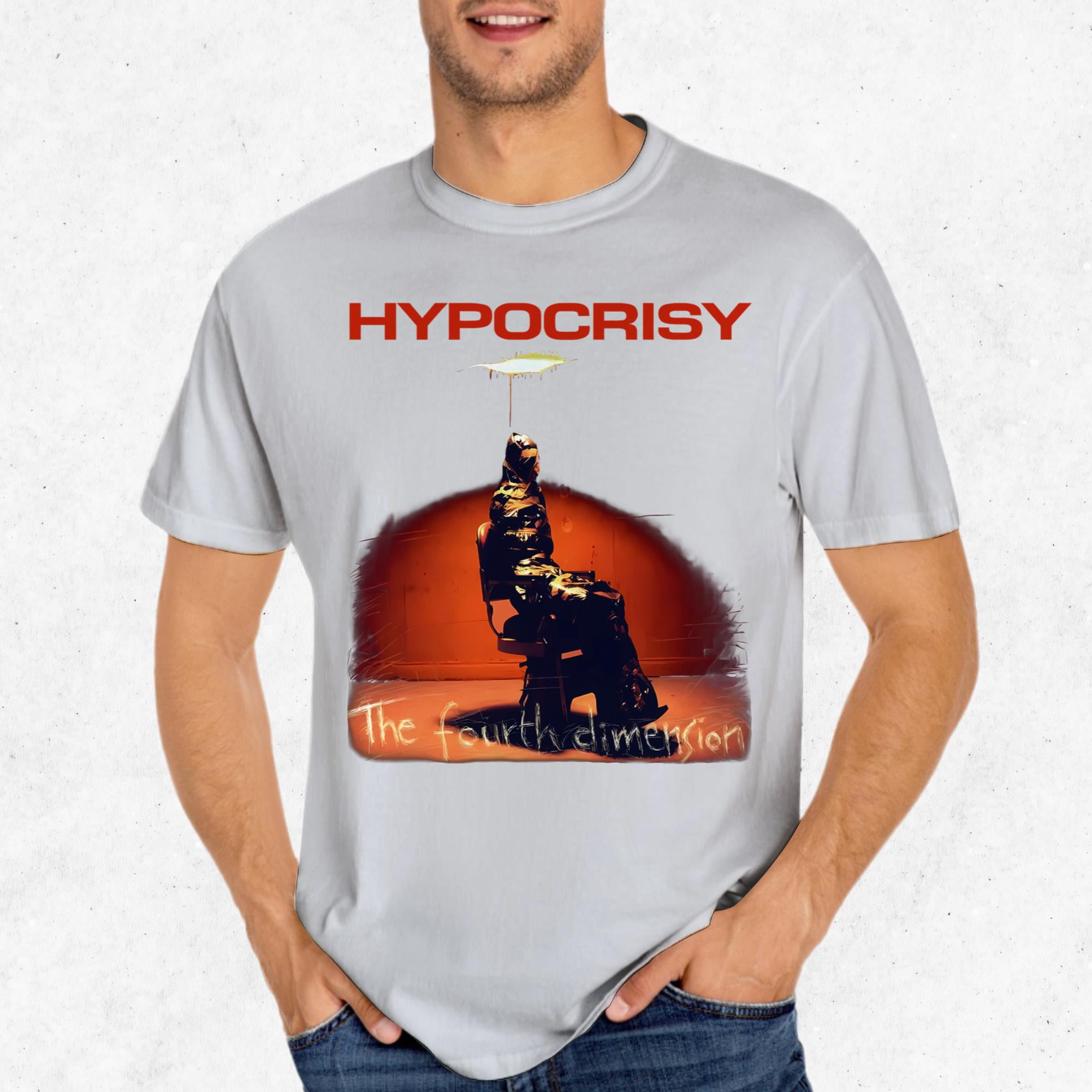 Hypocrisy The Fourth Dimension T-Shirt - Classic Death Metal Album
