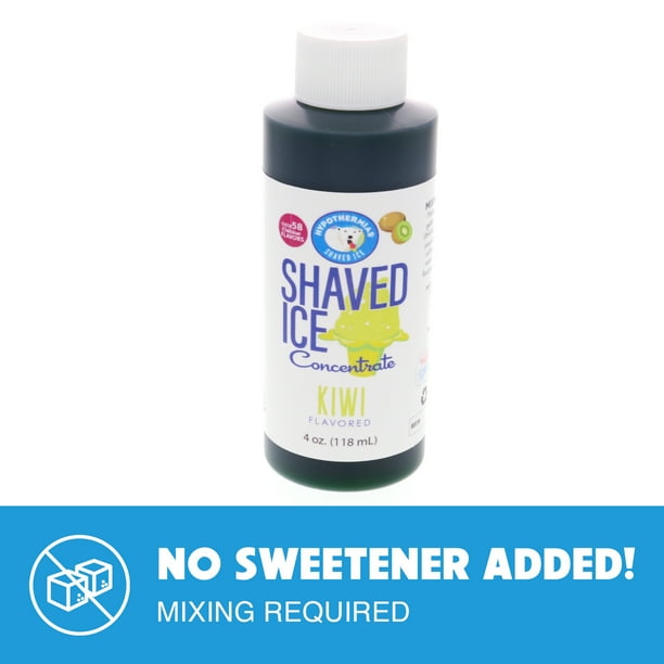 Hypothermias 🍧 Kiwi Shaved Ice and Snow Cone Unsweetened Flavor