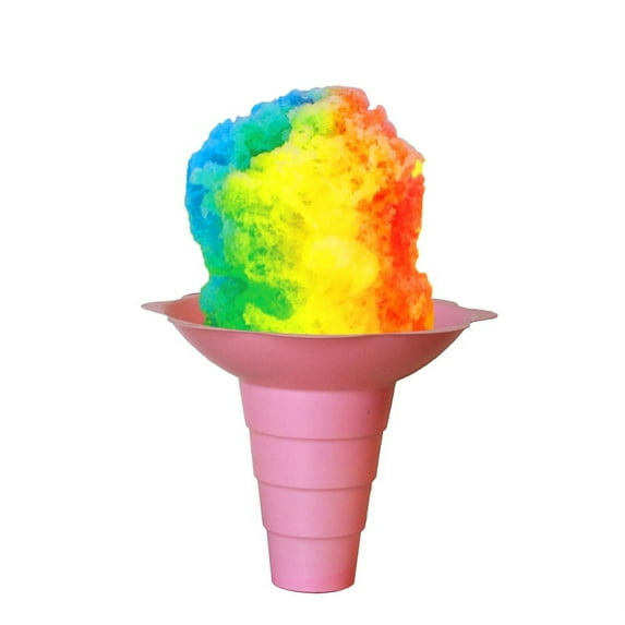 Hypothermias Pink Large Shaved Ice Flower Cups - Pack of 800