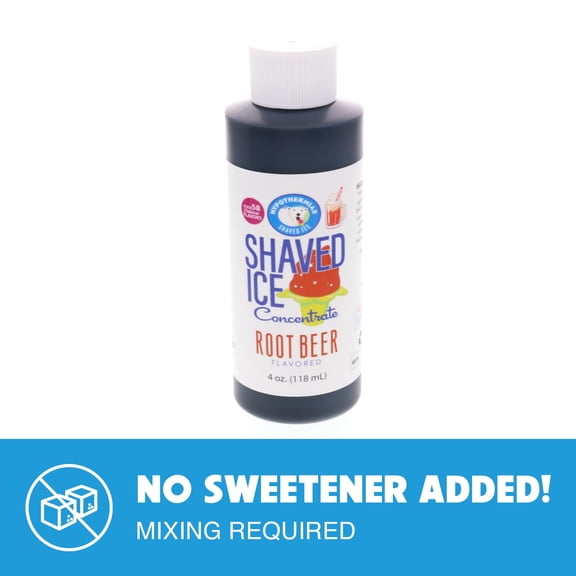 Hypothermias Root Beer Shaved Ice and Snow Cone Flavor Concentrate Unsweetened 4 Fl. Oz