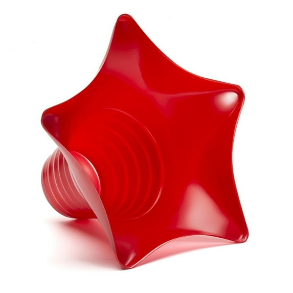 Hypothermias Shaved Ice Snow Cone Star Cups-1000 Count, Red