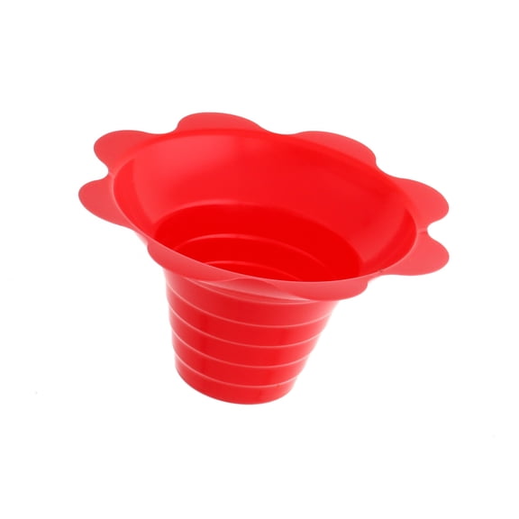 Hypothermias Small Red Shaved Ice Snow Cone Flower Cups -250 Count