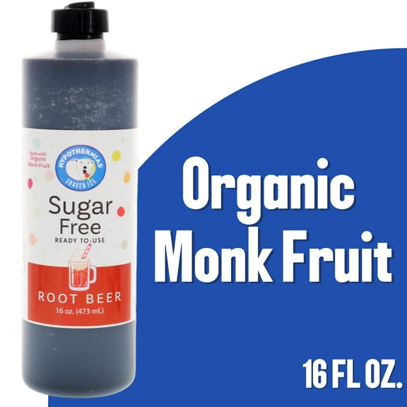 Hypothermias Sugar Free Snow Cone Syrup - Root Beer - 16 Fl Oz