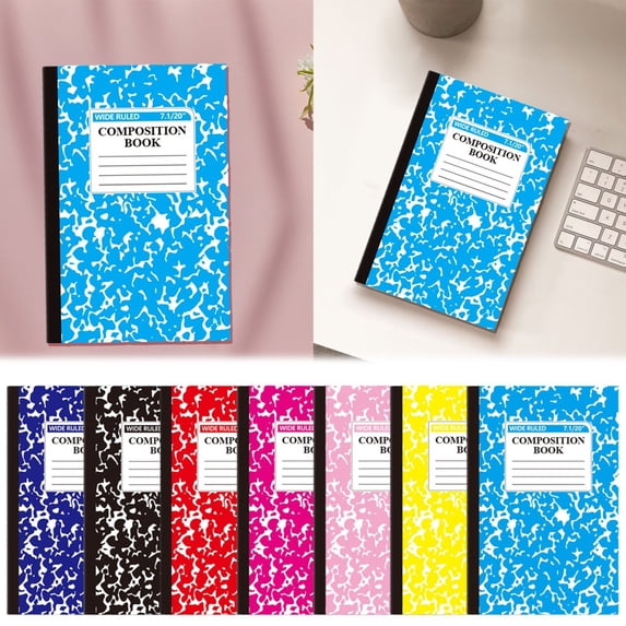 Hyrbek Under $5! Hot Pink A5 Composition Notebook, Lined Notebook, Stud ent Writing Notebook, Sch ool Notebook, Classic Journal Notebook for Classr oom Study Homework and Daily Notes